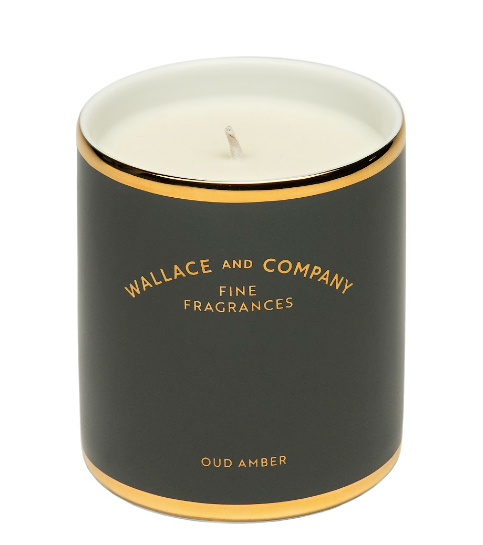 Oud Amber Porcelain Candle 300 ml