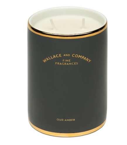 Oud Amber Porcelain Candle 750 ml